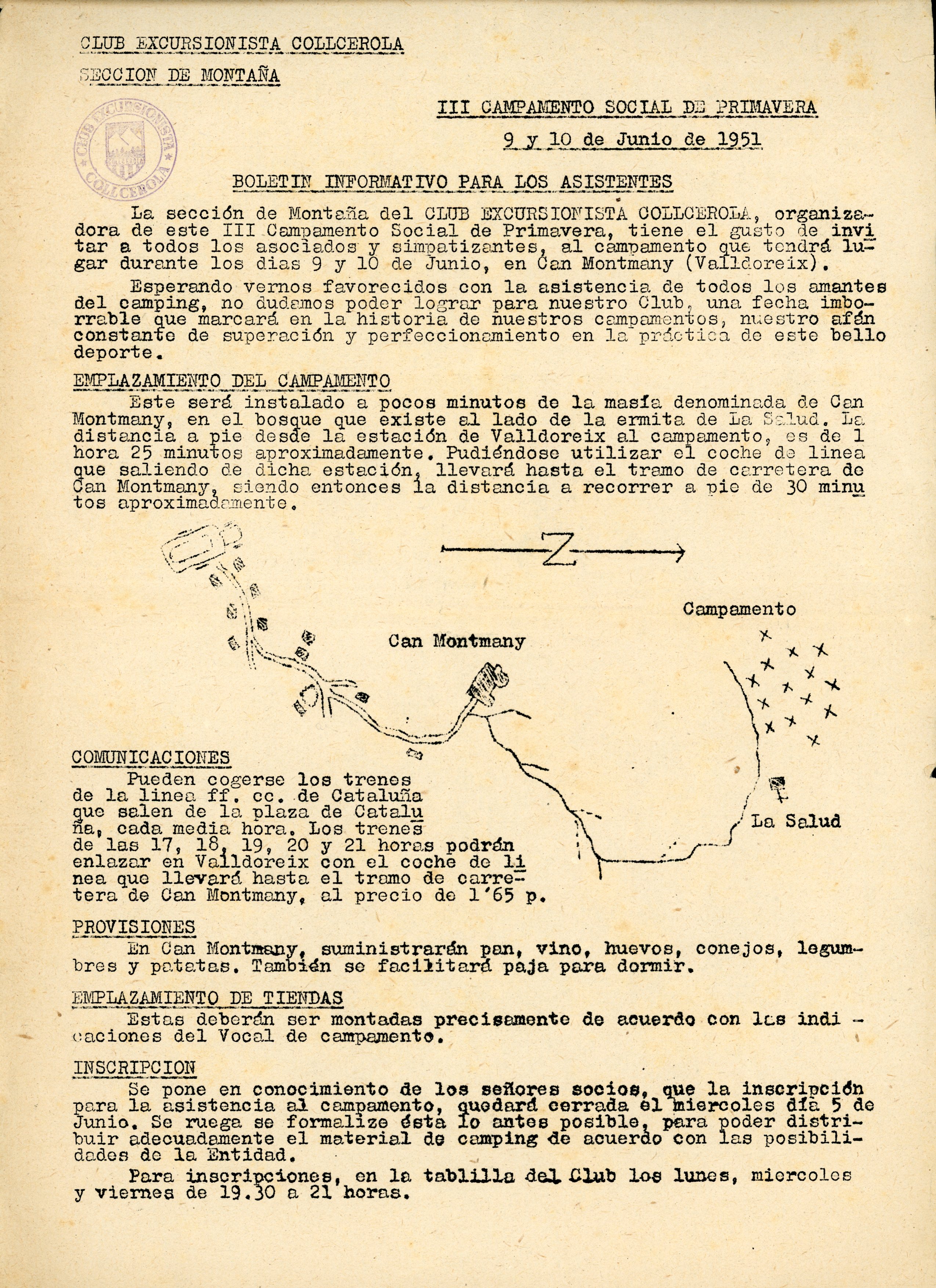 III Campamento Social de Primavera - Portada